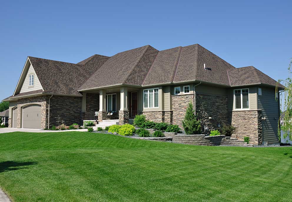 Beautiful home with a new roof